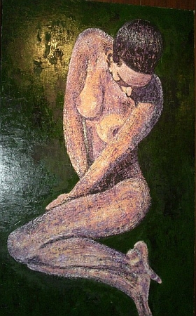 Nude on display at Metropole Exhibition